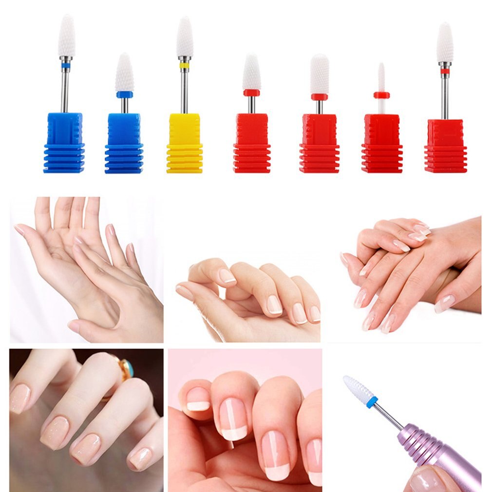 Frees Voor Manicure Keramische Molen Manicure Machine Set Cutter Voor Pedicure Elektrische Nagelvijlen Nail Boor