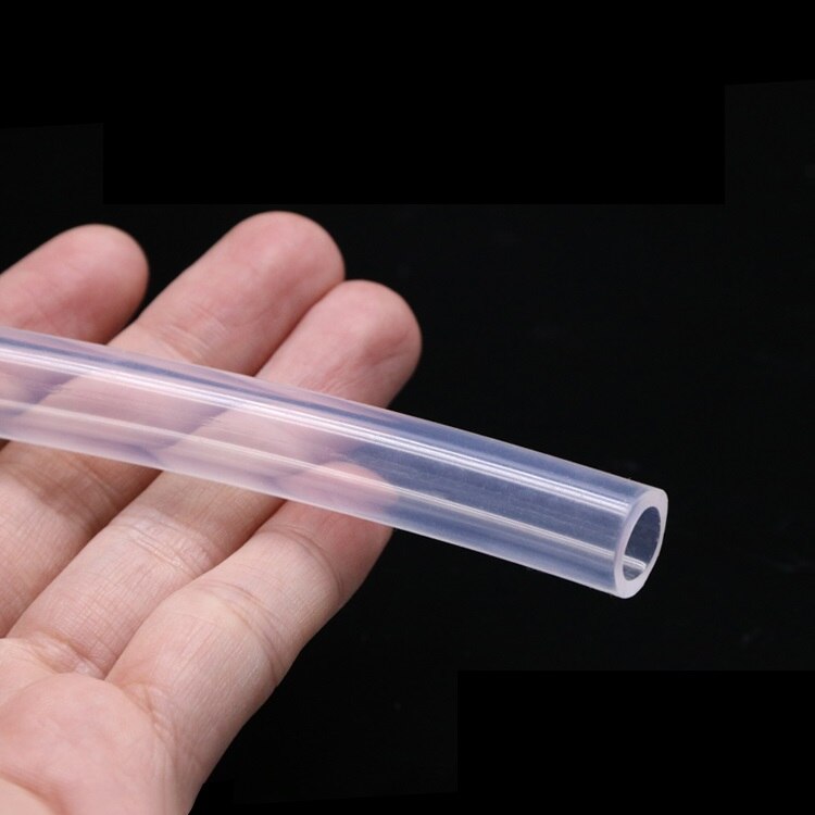 Peristaltic Pump Tube ID 4.8mm x 8mm OD Soft Silicone Hose Wall 1.6mm Flexible Drink Water Connect Pipe Nontoxic Transparent