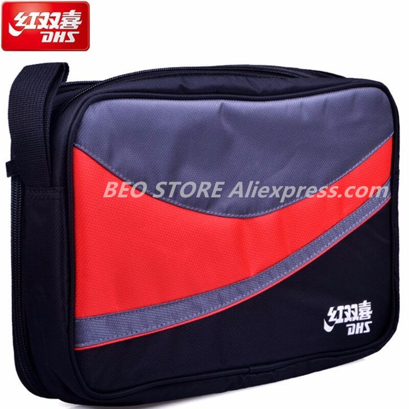 DHS Table Tennis Bag Double Layers Training DHS Ping Pong Case: Default Title