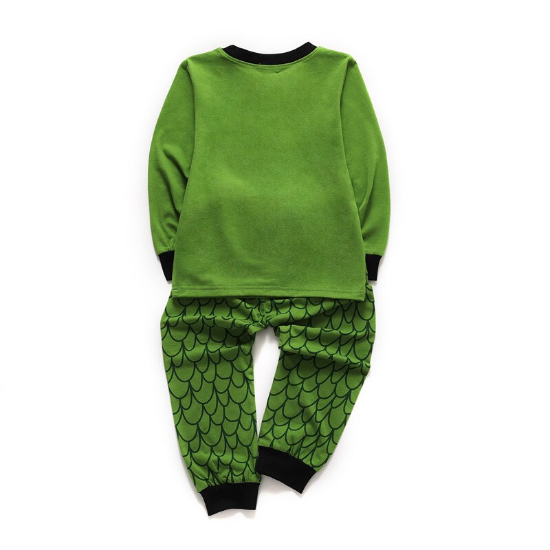 Top Brand Autumn Winter Cars Print Boys Girls Pyjamas Home Clothes Cotton Baby Sleepwear Sets