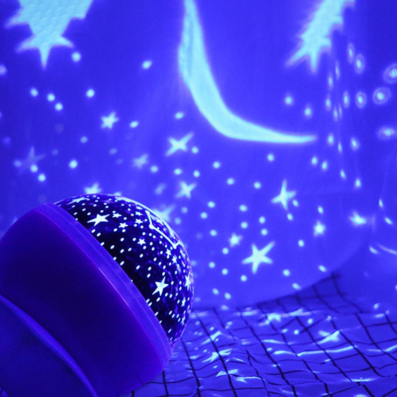 Nachtlampje Projector Veilleuse Enfant Eenhoorn Lamp Star Sky Lampka Nocna Dla Dzieci Baby Newyear Cosmos Sky Voor Kinderen