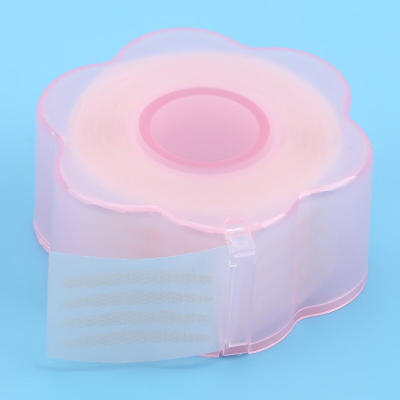 Ooglid Tape Sticker Onzichtbare Dubbele Vouw Ooglid Plakken Clear Beige Streep Zelfklevende Natural Eye Tape Makeup Tools: Meniscus