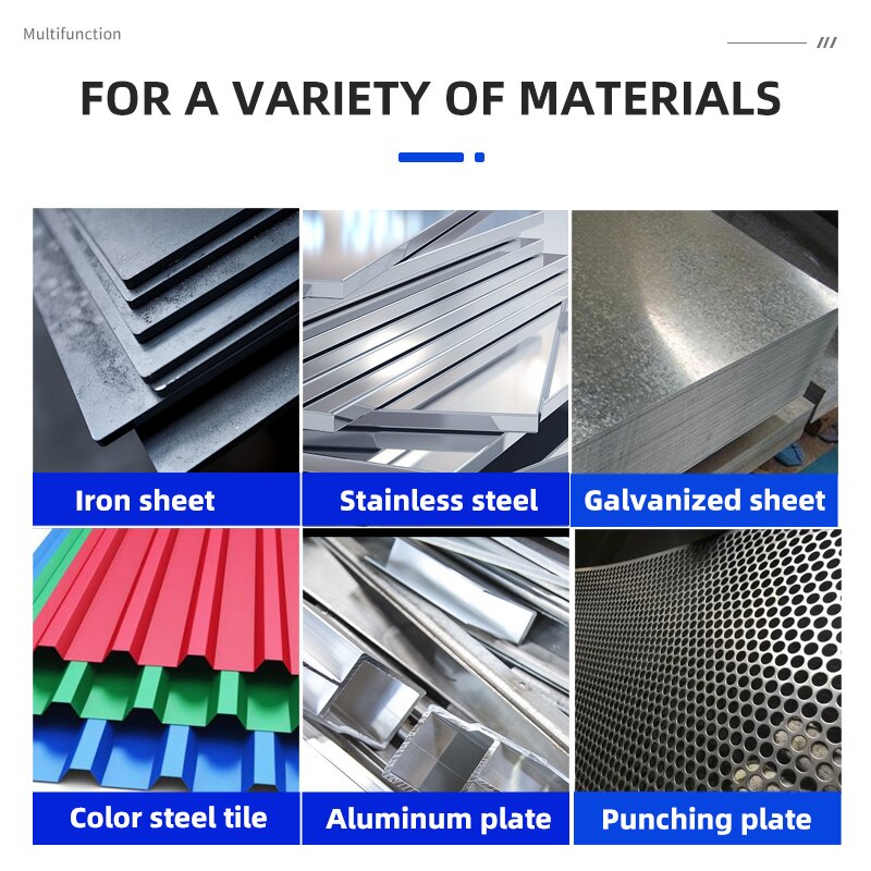 580W Electric Sheet Metal Shear Metal Cutting Tools Iron Shear Snip Scissor Cutter For Cutting Iron Soft Steel Plates 2.5mm