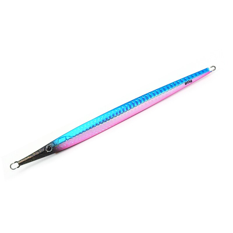 Volin metalli nopea jigging kalastusuistin 80g suolaisen veden metallikalastus viehe ranta keinotekoinen syötti kalastusvälineet sel: D