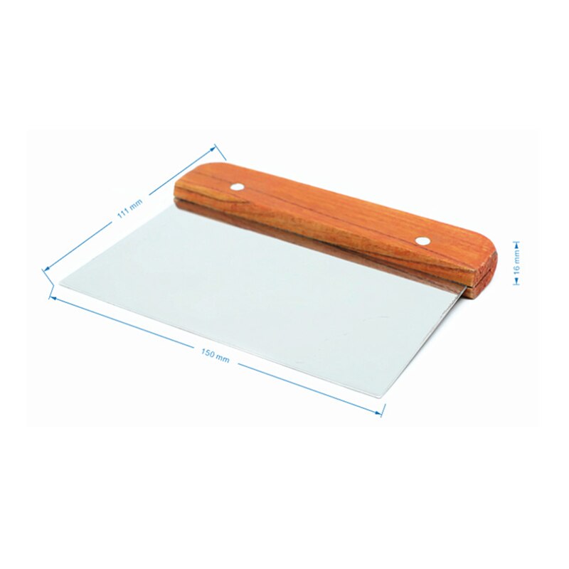 Accesorios de cocina, espátulas de acero inoxidable para Pizza, masa, Fondant, cortador de patatas, Espátulas para repostería, cortadores, herramientas de cocina: 1