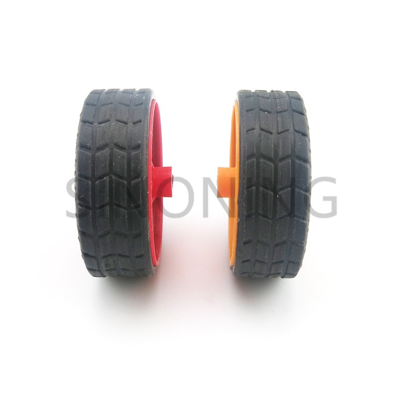 10pcs Diameter 30mm Banden Rubber Speelgoed Auto Wiel Deel DIY model