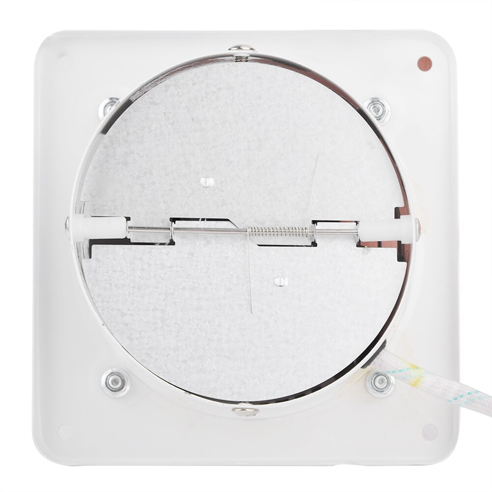 25W 220V Wall Mounted Exhaust Fan Low Noise Home Bathroom Kitchen Garage Air Vent Ventilation