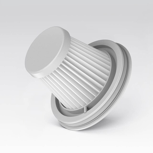 Xiaomi Mijia Handheld Vacuum Cleaner Portable Handy Car Vacuum Cleaner 120W 13000Pa Super Strong Suction Vacuum For Home&Car: 2pcs of filters