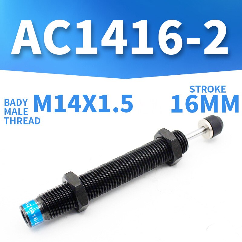 Iskunvaimennin hydraulinen  ac0806 ac1007 ac1008 ac1210 ac1410 ac1412 ac1416 ac2015 ac2016 -2 vaimennin vaimennussylinteri vakaa: Ac1416-2