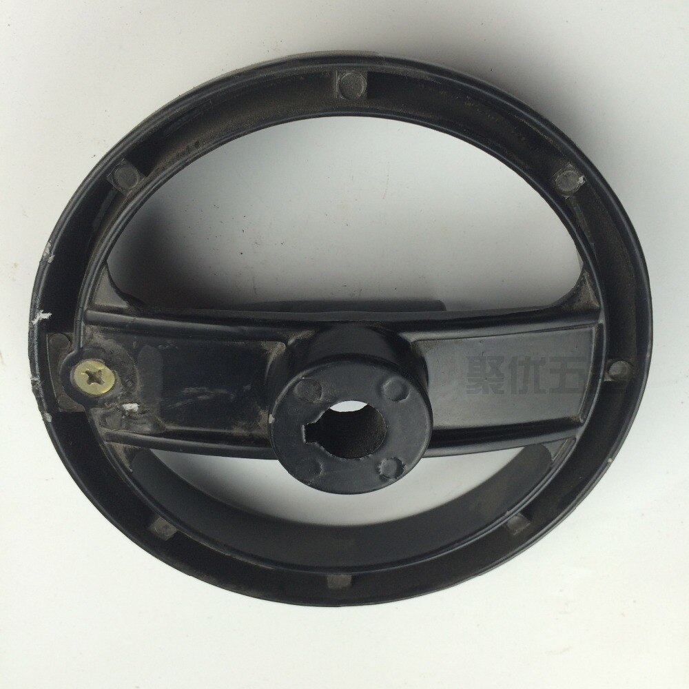 12 * 125MM handwheel handwheel aluminum folding aluminum alloy double-spoke handwheel