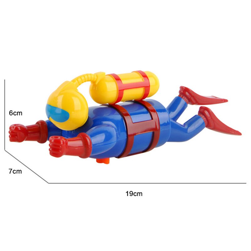 Creatieve Duikers Pop Uurwerk Speelgoed Baby Bad Speelgoed Zwemmen Simulatie Potentieel Diver Baby Kids Bad Douche Spelletjes Baby Cadeau
