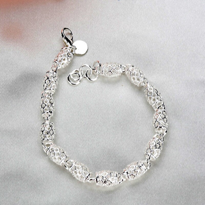 925 Sterling Zilver Creatieve Mode Armband Voor Vrouwen Bruiloft Paar Eenvoudige Geometrische Paert Sieraden Voorkomen Allergie