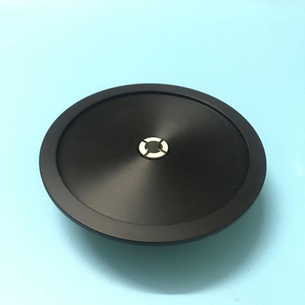 POM de fijación de disco 76g estabilizador de disco LP peso récord tocadiscos abrazadera del vinilo amortiguador de vibraciones madera Paquete de caja