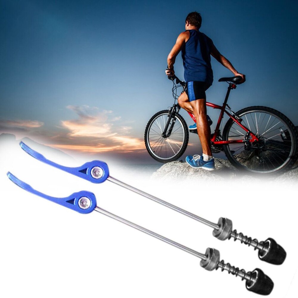 Release Skewers Bike Wheels Skewer MTB Skewer Bike Quick Release Front Rear Axle 145/185mm Axle Diameter: about 4.5 Mm ZH776601