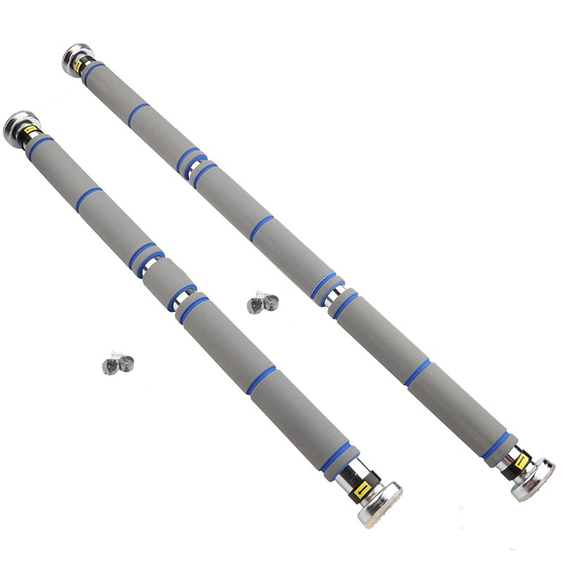 Barras horizontales de colgar en la puerta para deporte en casa, banda de resistencia y tubo ajustables para gimnasia en el hogar, para entrenamiento deportivo y abdominales y dominadas hacia arriba