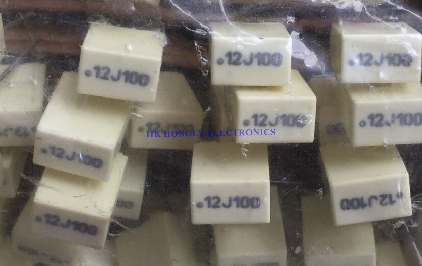 50PCS R82 100V .1J100 .12J100 .15J100 .18J100 .22J100 .47J100 .33K100 474J100 0.1UF 0.12UF 0.15UF 0.18UF 0.22UF P=5mm Capacitor