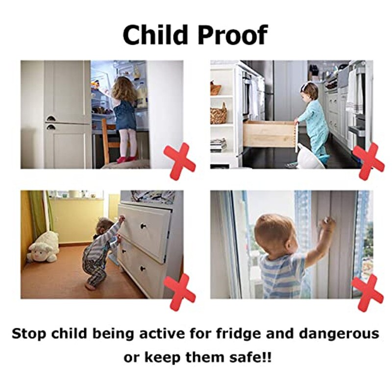 1 pc przezroczysta blokada lodówki z 2 kluczami bezpieczeństwo dziecka lodówka z zamrażarką zamykana szafka na zamek dla dziecka zamek robić szuflady