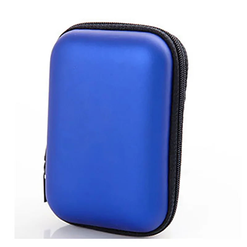 Retângulo saco de armazenamento do telefone móvel cabo dados carregador pontas dos dedos pacote saco portátil zip lock organizador caso caixa armazenamento: Cáqui escuro
