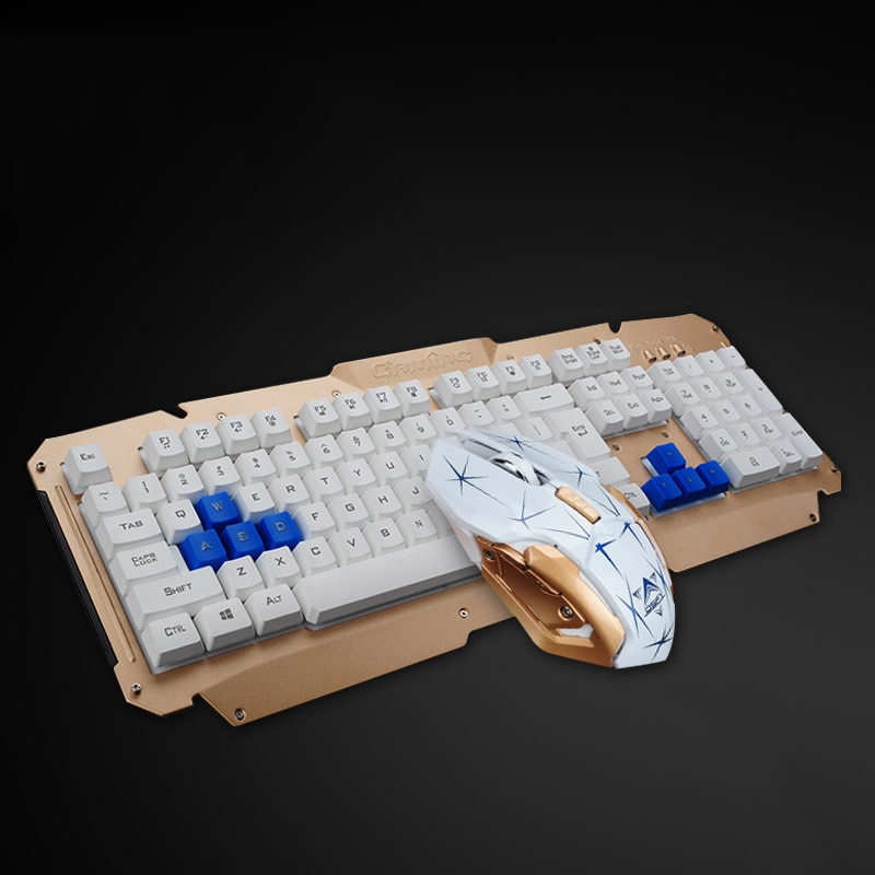 HK1600 2.4GHz Wireless Gaming Keyboard And mouse Set Mechanical Feel Keyboard Waterproof Multimedia Keyboard Mute Gaming Mouse