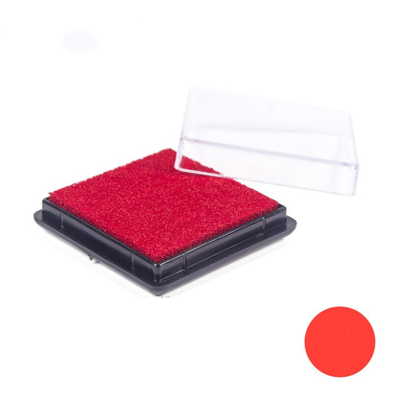 12 farben Nette Inkpad Handwerk Öl Basierend DIY Tinte Pads für Schwamm Briefmarken Stoff Scrapbooking Decor Fingerprint Dichtung Stempel Pad