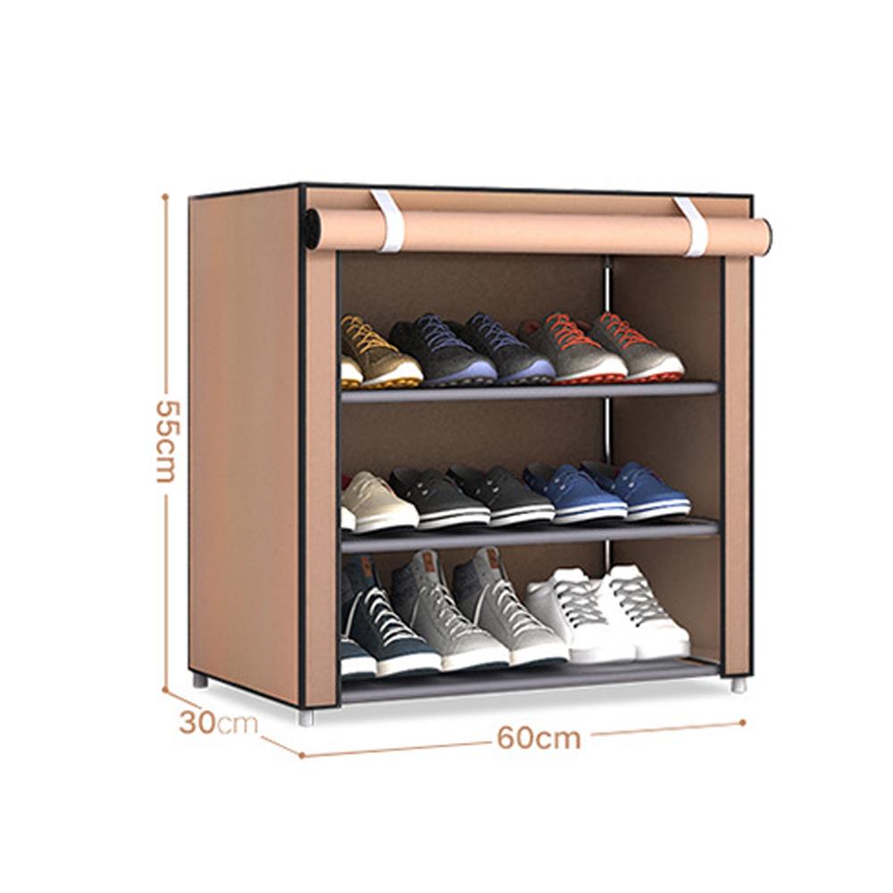 Shoe Rack Shoe Cabinet Multi-Layer Non-Woven Fabric Slipper Housekeeping Shoes Hanger Home Organization Space Save Shoe Shelf