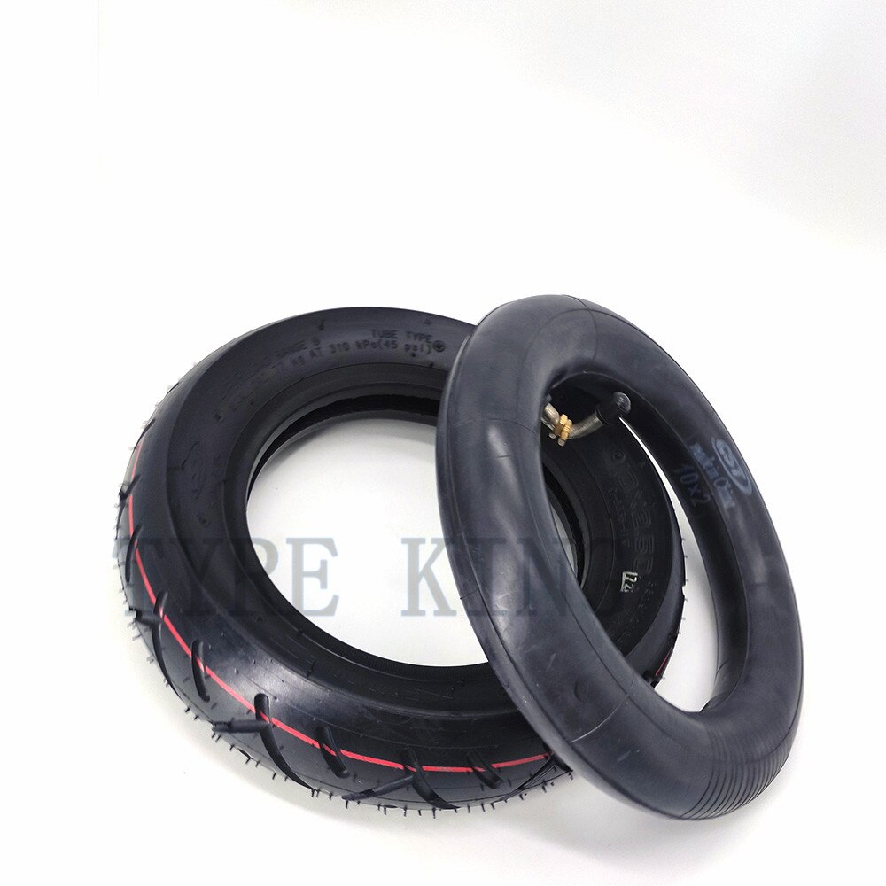Patinete eléctrico de 10x2,50 CST, aeropatín de equilibrio inteligente, inflado de ruedas, tubo interno más grueso de 10 pulgadas: inner and outer tyre