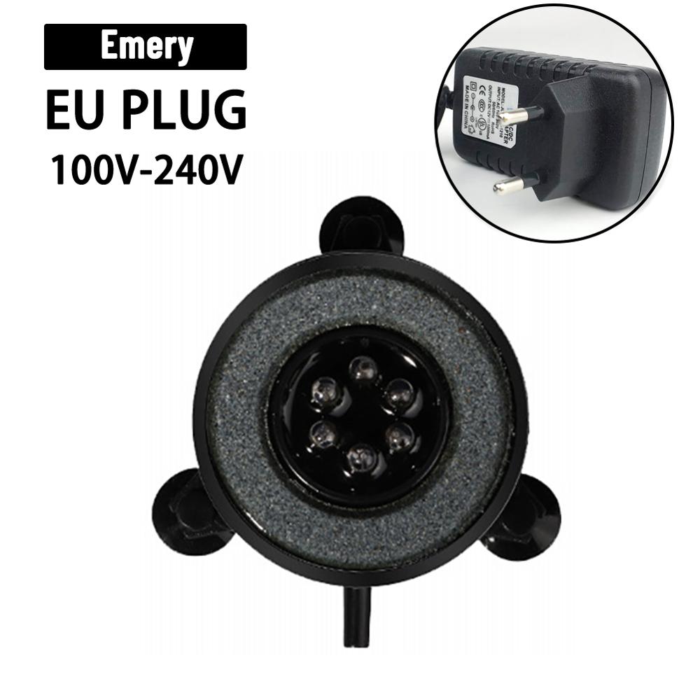 Onderwater Rgb Aquarium Air Curtain Bubble Licht 6 Kleur Veranderende Led Dompelpompen Aquarium Versieren Licht Eu/Ons/uk Plug: Emery EU Plug