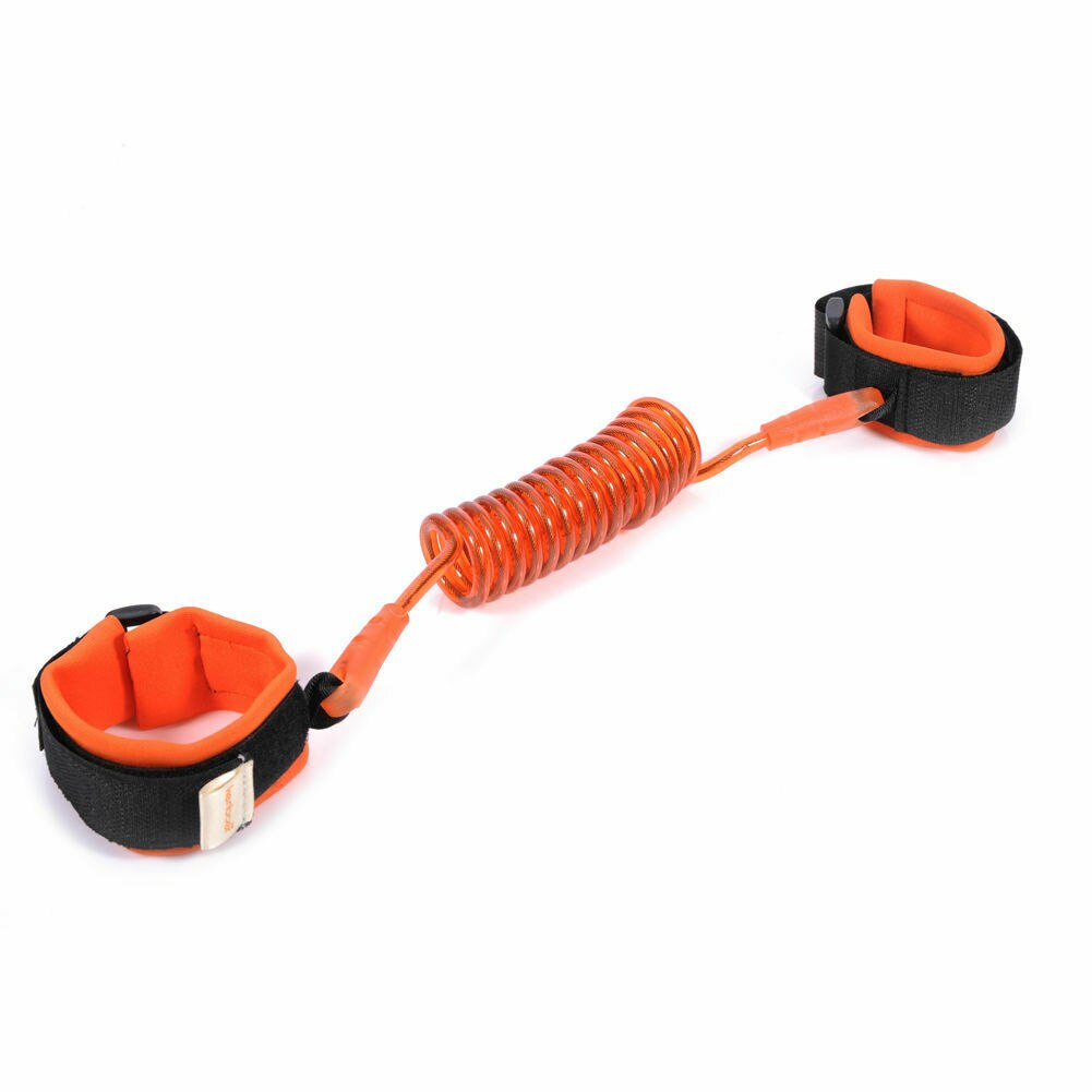 Correa de arnés de seguridad para niños pequeños, banda de muñeca para caminar: orange / 250CM