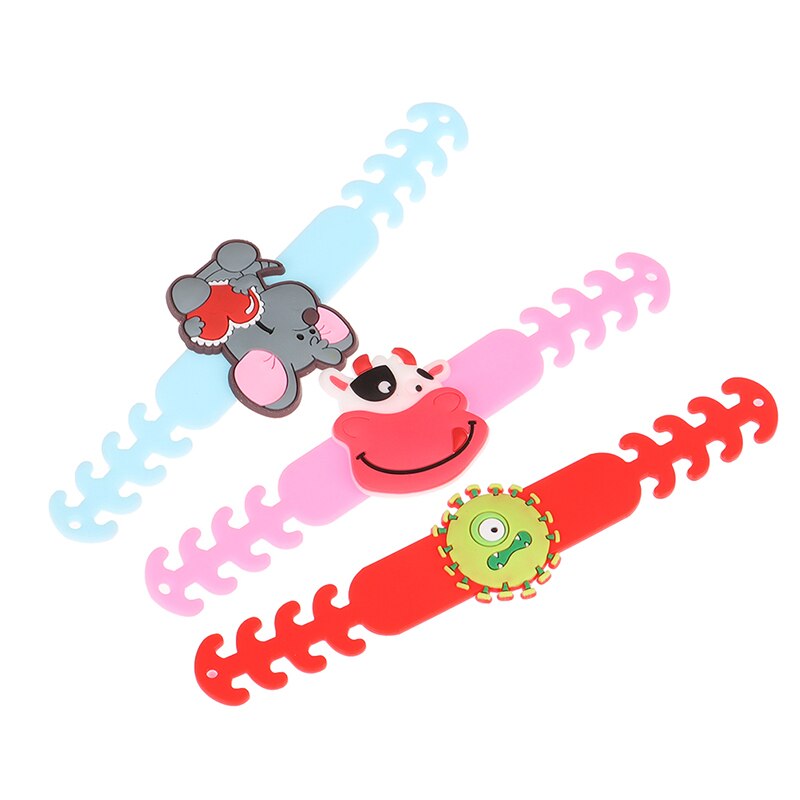 5pcs Useful Adjustable Anti-slip Children's Face Mask Silicone Ear Hook Face Masks Buckle Holder Accessories Random