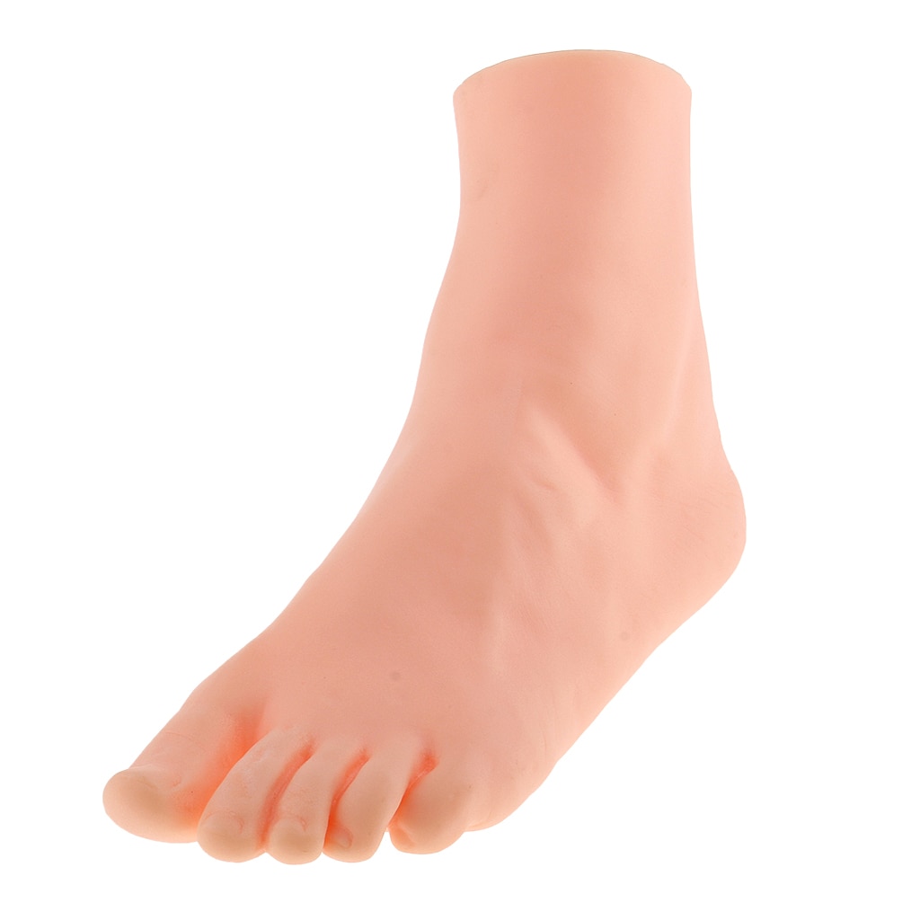 8.5 Inch Plastic Rechtervoet Mannequin Foot Model Schoenen Sandaal Sokken Display