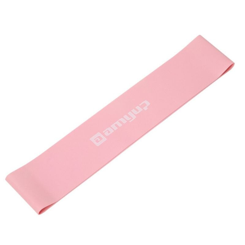 Yoga Fitness Resistance Loop Latex Exercise Bands Legs Hip Strength Training: Black