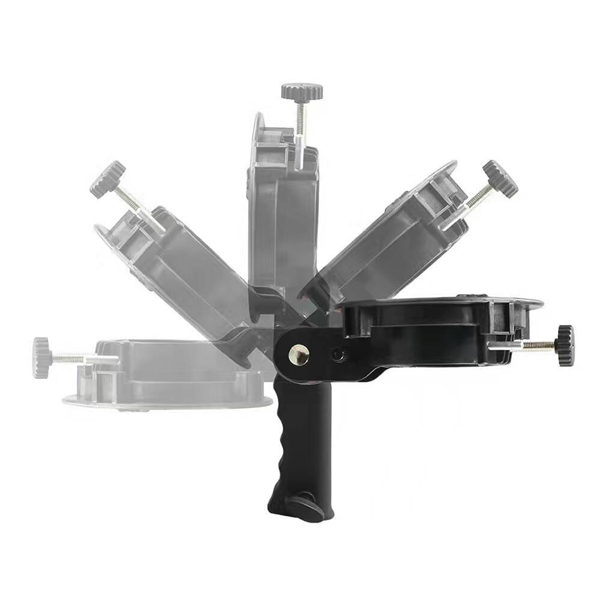 S-Type Bracket Mount Holder with Adjustable Handle for Speedlite Flash Softbox Beauty Dish Reflector Photography Umbrella