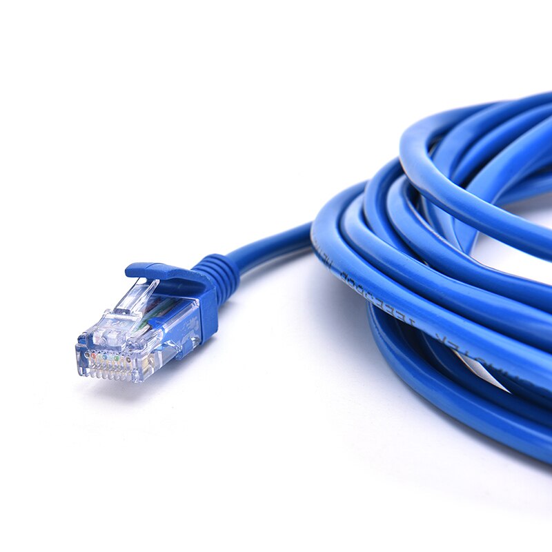 Blauw Ethernet Internet Lan CAT5e Netwerk Kabel Voor Computer Modem Router