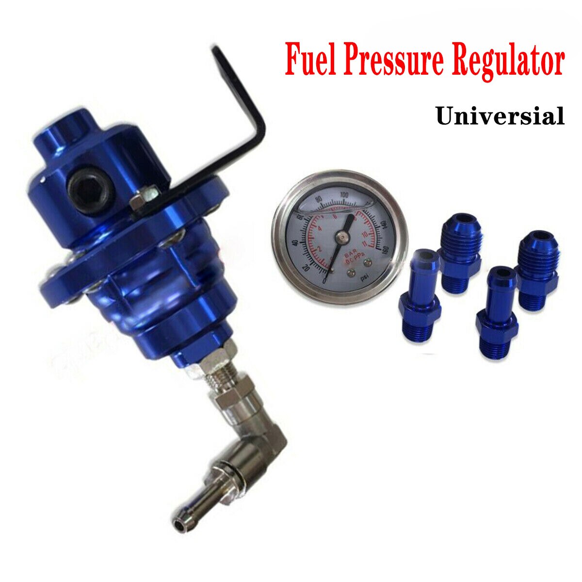 Car Fuel Pressure Regulator Precision Adjustable Fuel Pressure Regulator Injection Turbo Car Accessories