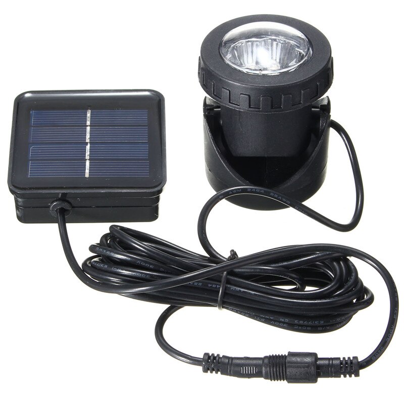 Onderwater LED Spotlight met Afstandsbediening,Marine Boot Yacht 10W 12V RGB LED Onderwater Spot Licht Waterdichte Vijver Aquarium Lamp (Zwart