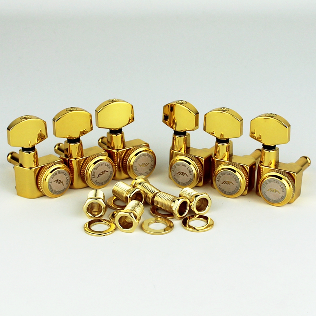 ARM Electric Guitar Metal Lock String Tuner Winder No Screws Needed ST TL SG LP Head Chromium Black Golden: PURPLE