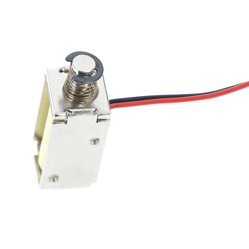 Micro électro-aimant à ressort 12V cc | Tige de Type traction, tige d'électroaimant 4mm 1 pièce