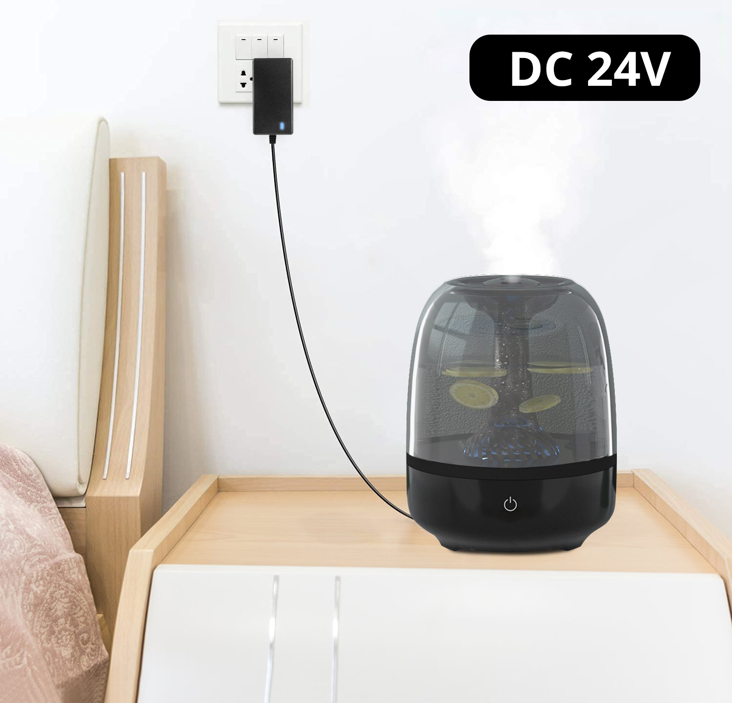 Universal Power Supply Adapter DC24V 2A 3A Lighting Transformer LED Driver EU/US For Home Applicances Equipment