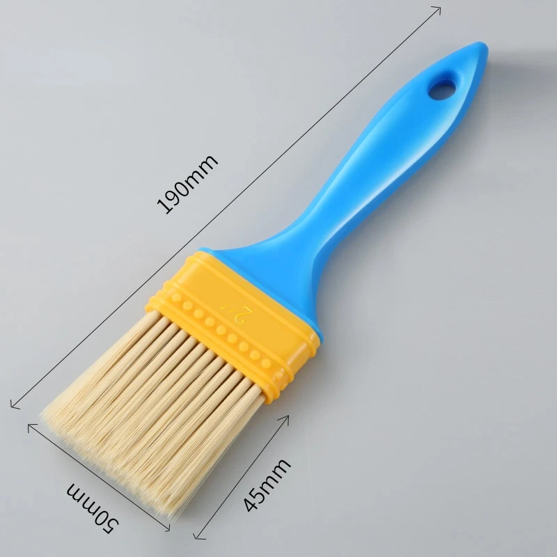 Multifunction Paint Brush with Plastic Handle for Wall and Furniture Paint Tool Painting Brushes Set Artist Paint Brushes: 2