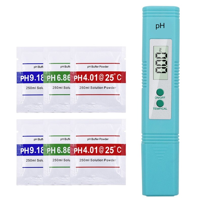 Numérique 0.0-14.0 PH mètre testeur de de l'eau 0.01PH précision pour poissons d'aquarium