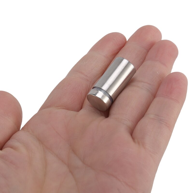 50 paczki podpisać Standoff śruby Reklama śruby nierdzewny stal ściana Standoff wierzchowce szkło akryl gwóźdź dla szkło grafika oraz S