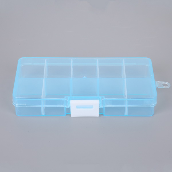 Transparante Plastic Opbergdoos Organizer Stickers Box Desktop Container Washi Tape Stickers Box Art Tool Case Briefpapier: groen