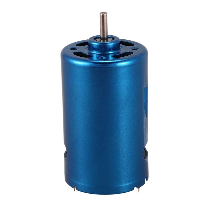 1Pc Blue RS-550 DC Motor High Speed Large Torque RC Car Boat Model 12V 24V 30000RPM: Default Title