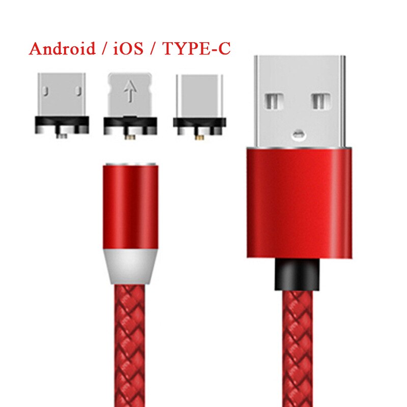 GEMT praktisch ladekabel Anwendbar iOS Android typ-c blind Magnet Magnet praktisch Ladung Taxi köpfe 3 in 1