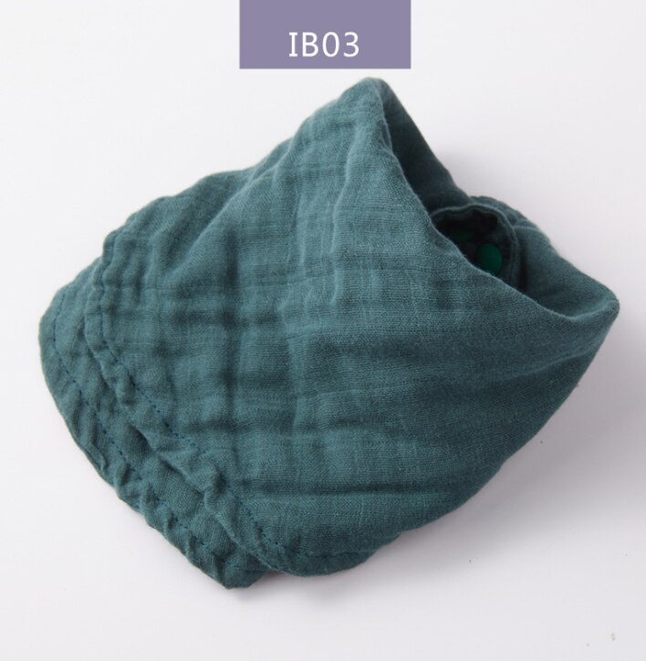 Baby Katoen Mousseline Baby Bib Set Sjaal Bib Spuugdoekjes Handdoek Bandana Bib Set: 3