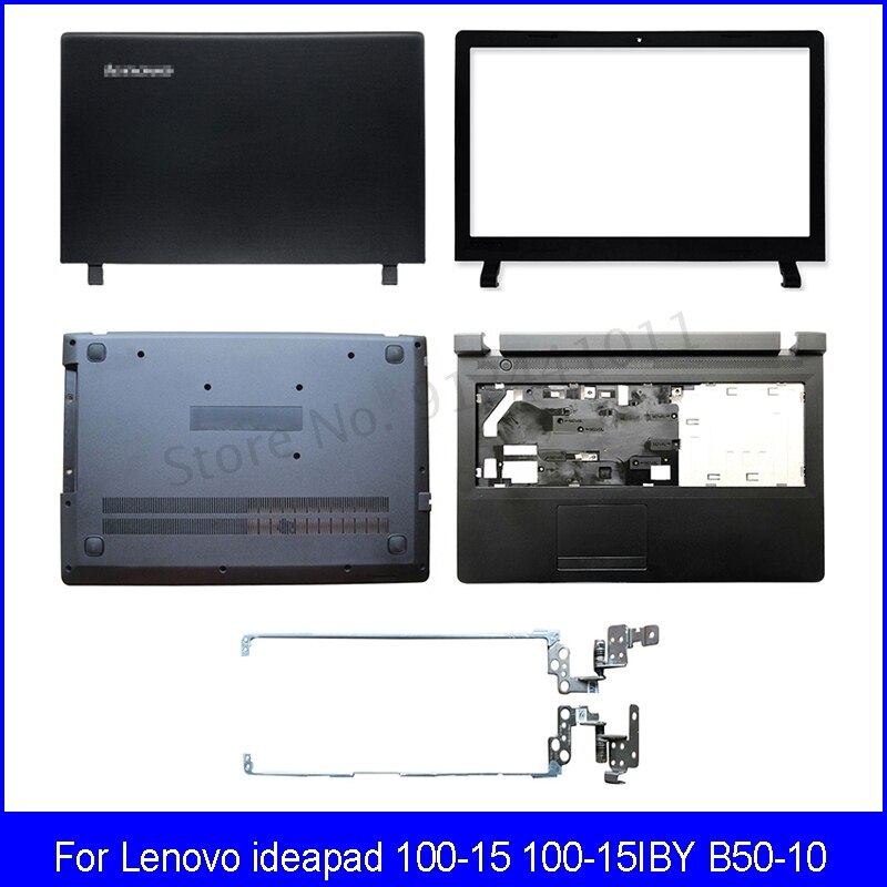 Laptop Case LCD Back Cover For Lenovo ideapad 100-15 100-15IBY B50-10 Front Bezel Hinges Palmrest Bottom Case A B C D Cover