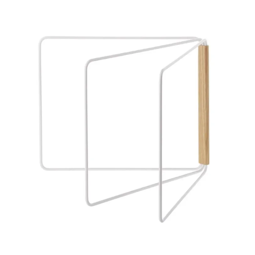 Küche Lappen Abfluss Ständer Küche Zubehör Waschbecken Entwässerung Regal Waschbecken Abfluss Lagerung Korb für Schwamm Lappen Draht Ball: WHITE