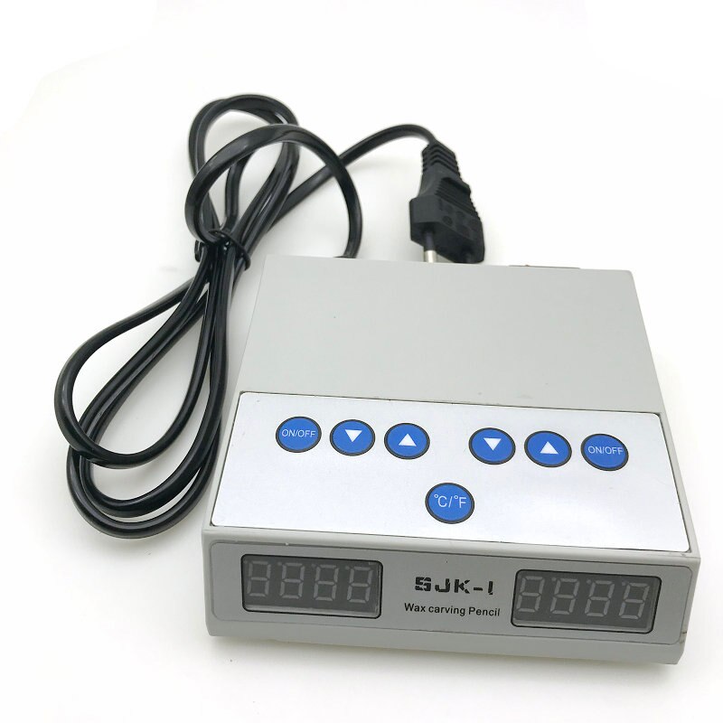 Zahn-Labor Elektrische Wachs Carving Stift Schnitzer Messer 6 Tipps + 2 Stifte AC100 ~ 240V 50/60HZ
