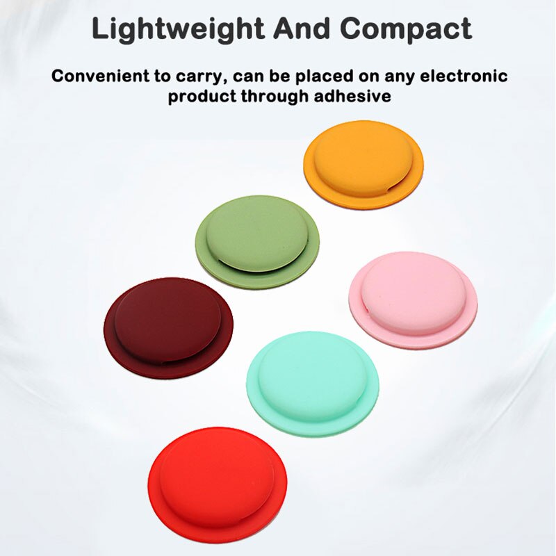 For Airtags Tracker Silicone Case Anti-lost Protective Sleeve Back Adhesive Mount Soft Cover Protector For Airtags Accessories