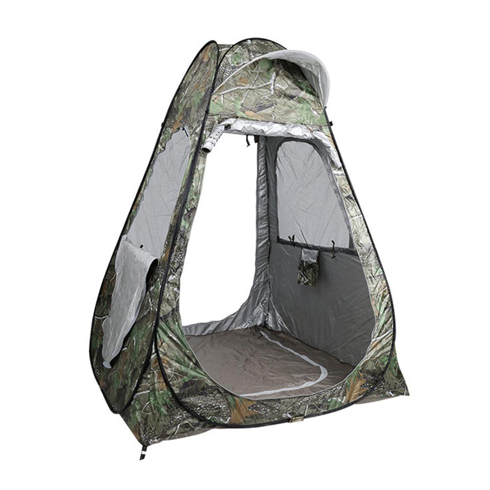 2 person shower tent beach fishing shower outdoor camping toilet tent,changing room shower tent with Carrying Bag: White